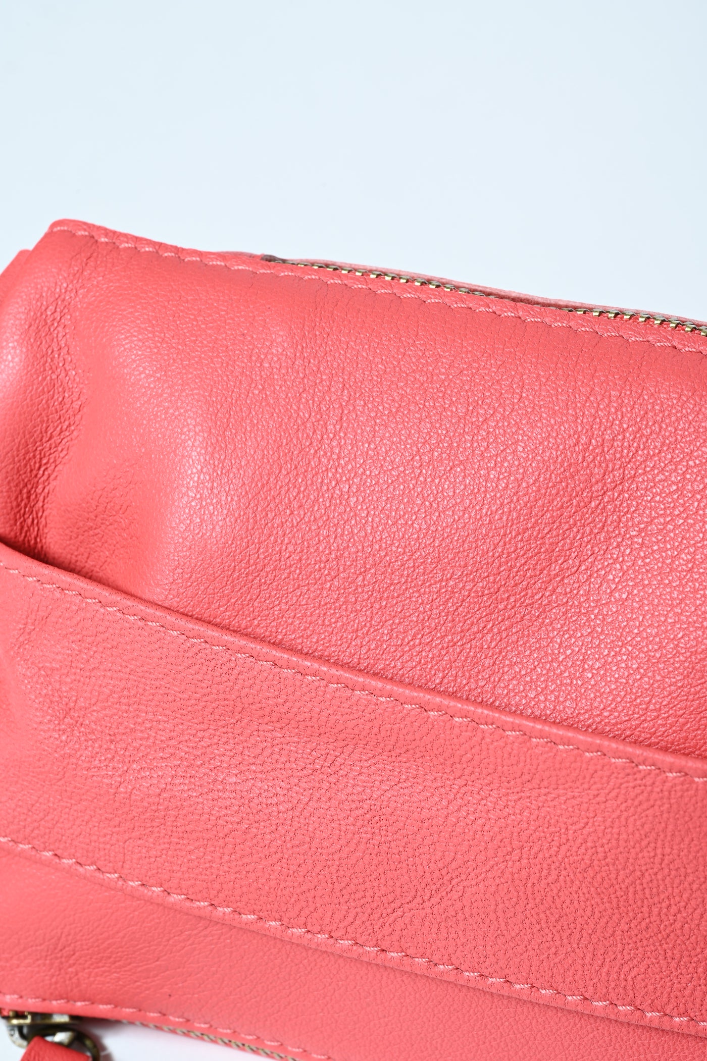 POCHETTE DOUBLE VERA PELLE