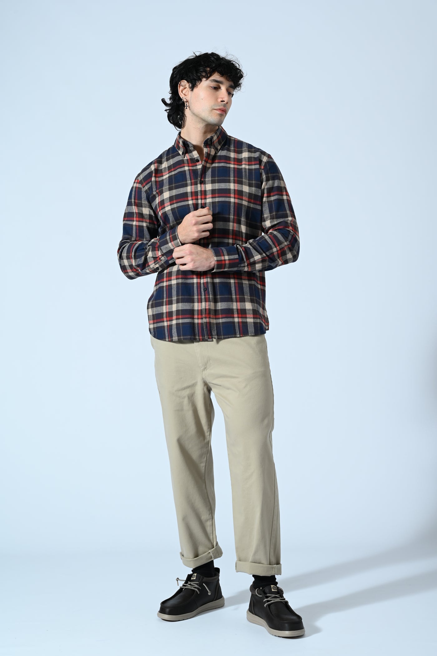 CAMICIA CHECK IN FLANELLA