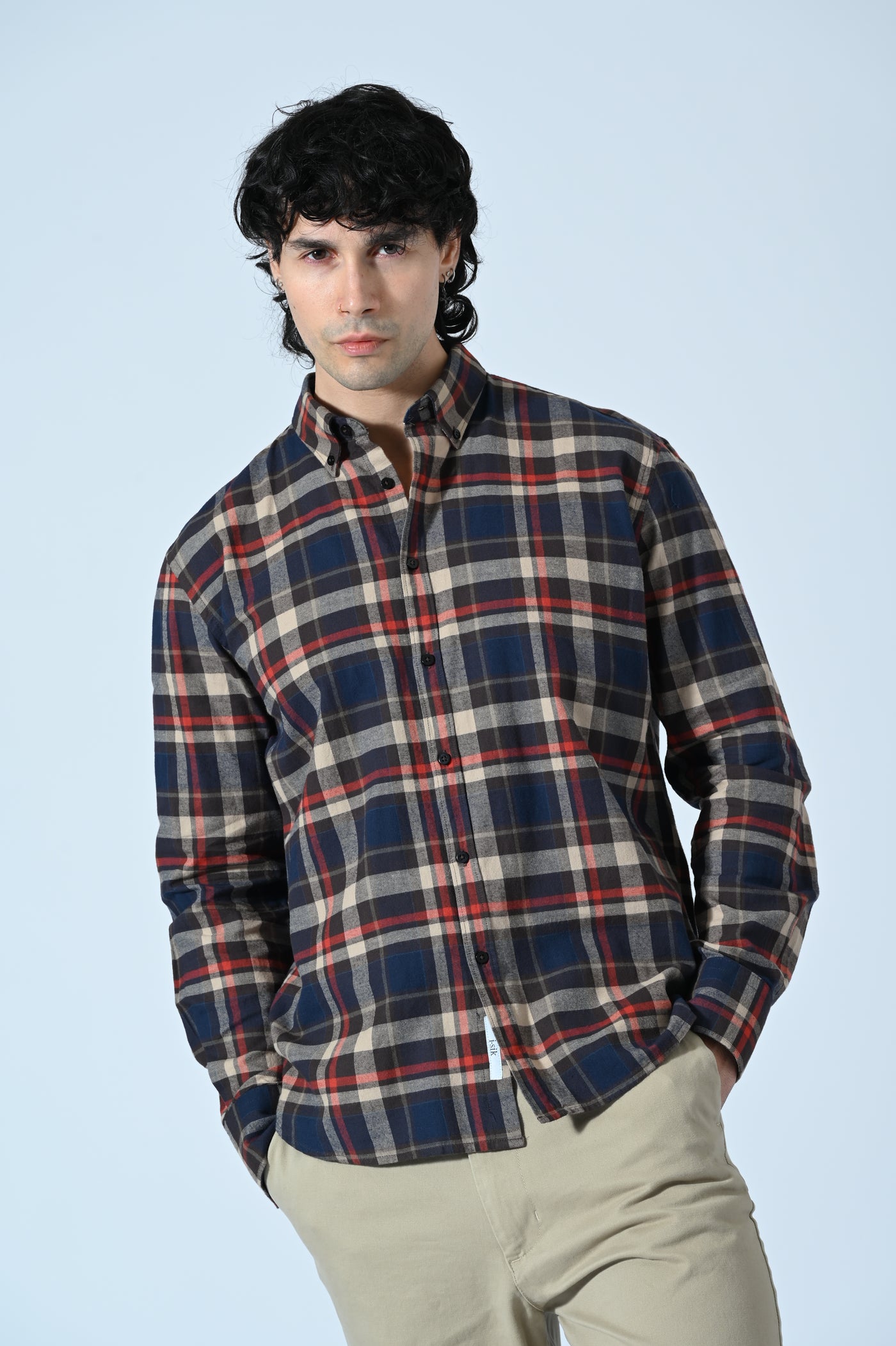 CAMICIA CHECK IN FLANELLA