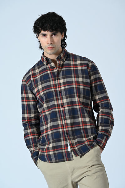 CAMICIA CHECK IN FLANELLA