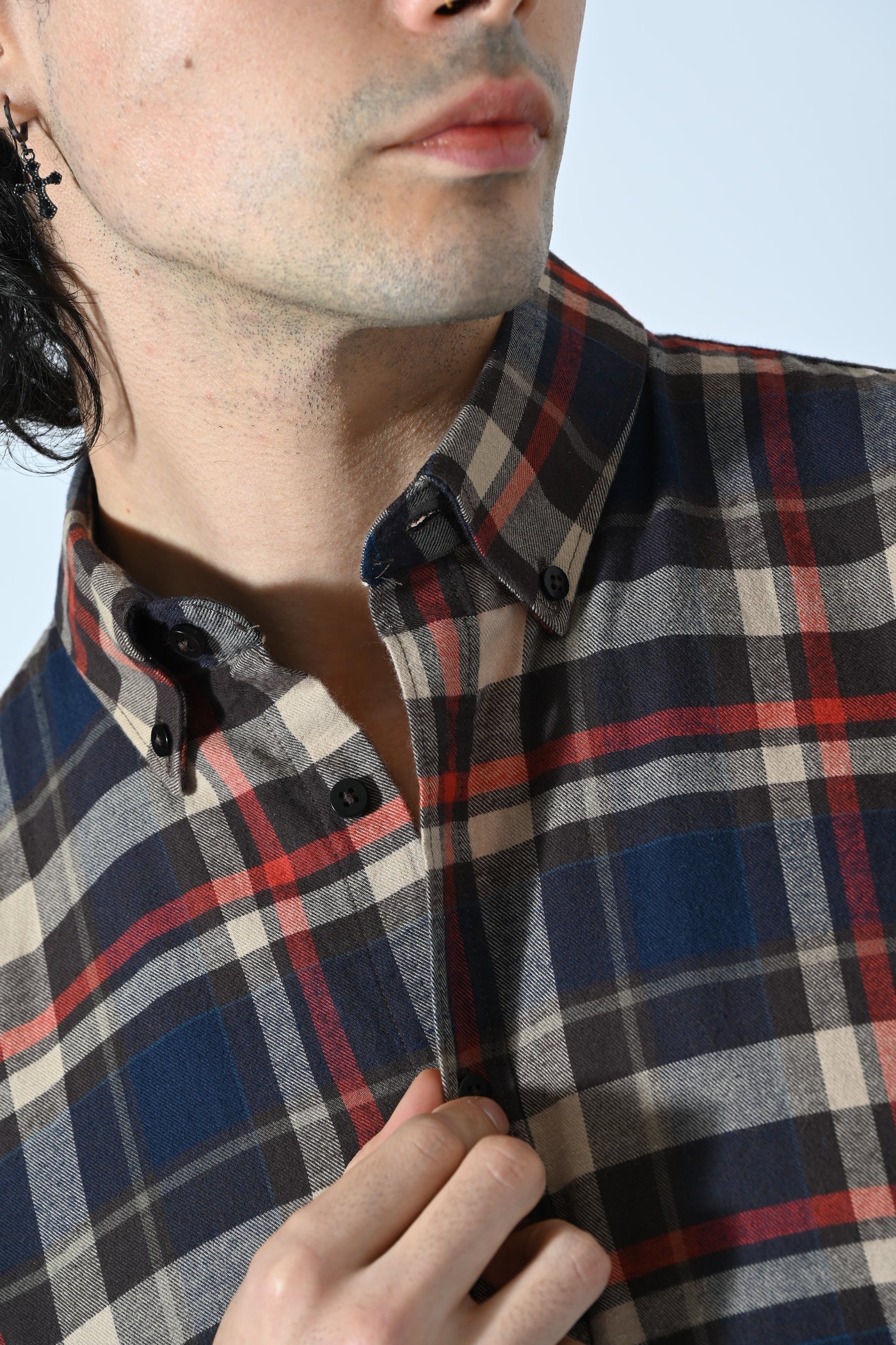 CAMICIA CHECK IN FLANELLA