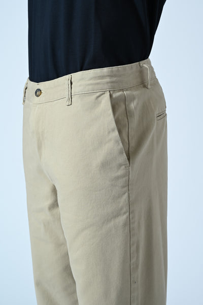 PANTALONE CHINO OVER IN COTONE