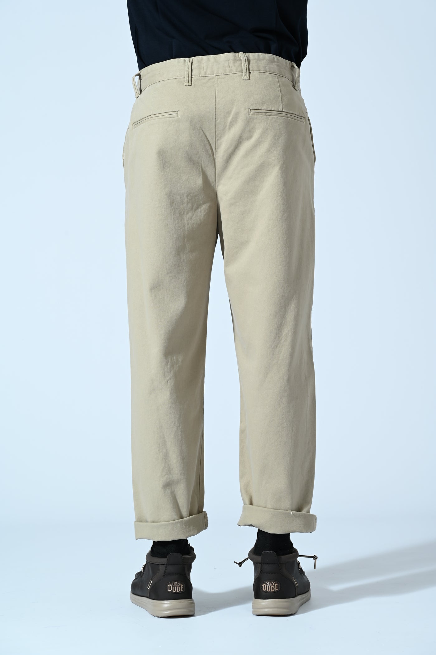 PANTALONE CHINO OVER IN COTONE