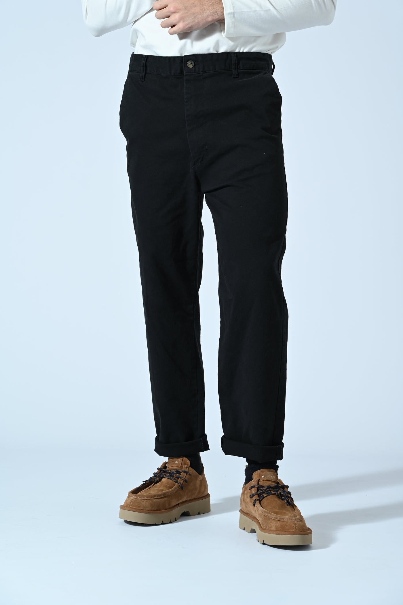 PANTALONE CHINO OVER IN COTONE
