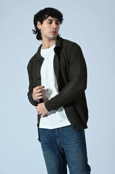 MAGLIA POLO TRAFORATA