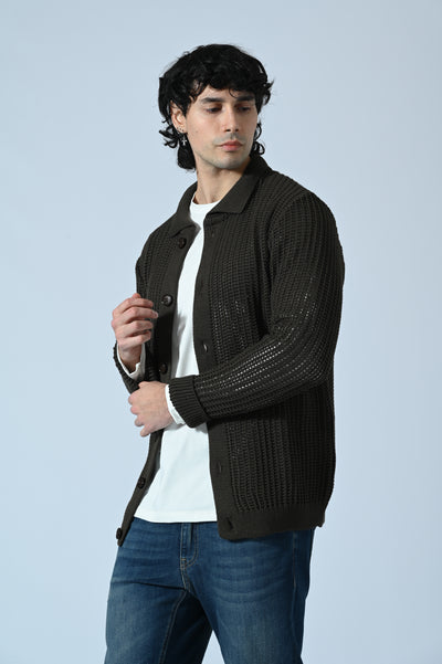 MAGLIA POLO TRAFORATA