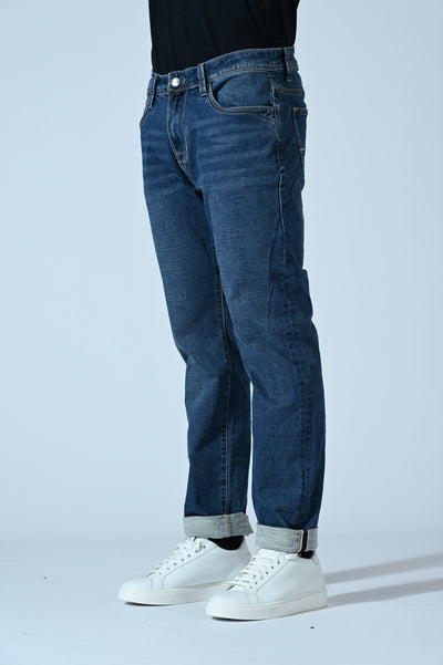 JEANS 5 TASCHE IN FELPA