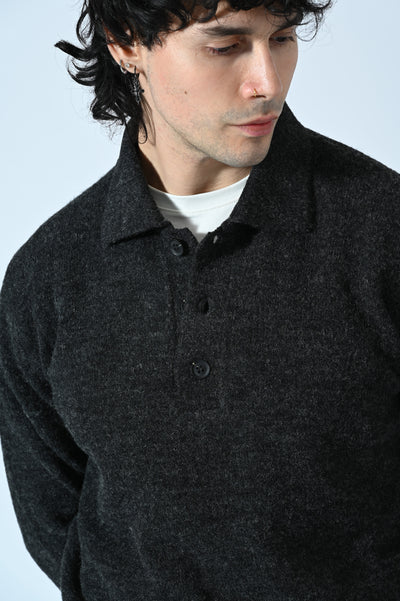 MAGLIA A POLO IN BOUCLE