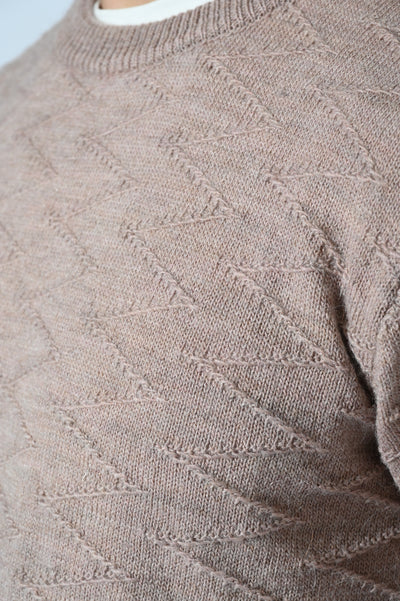 MAGLIA JACQUARD A GIROCOLLO