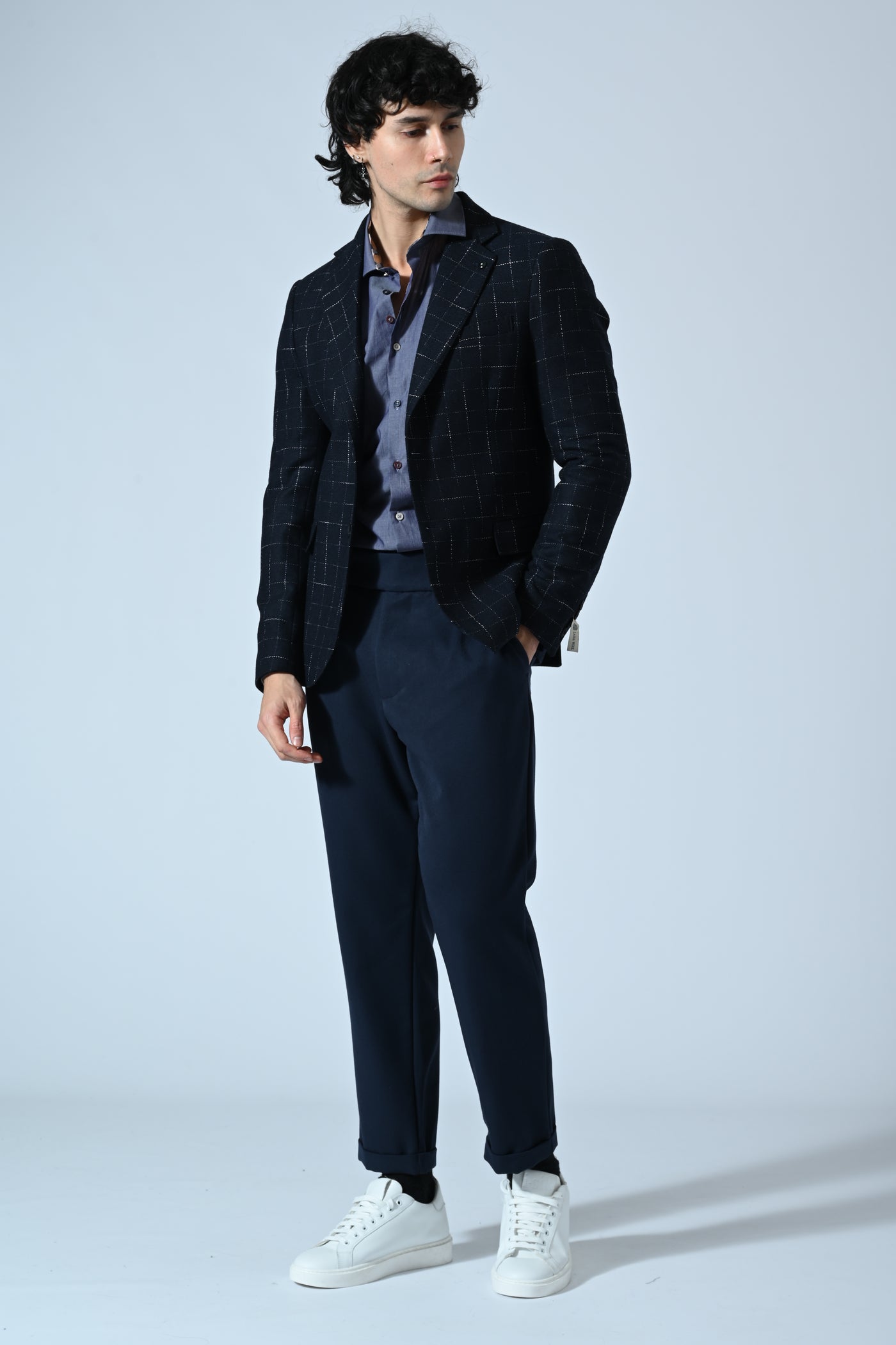 BLAZER CHECK MANO LANA