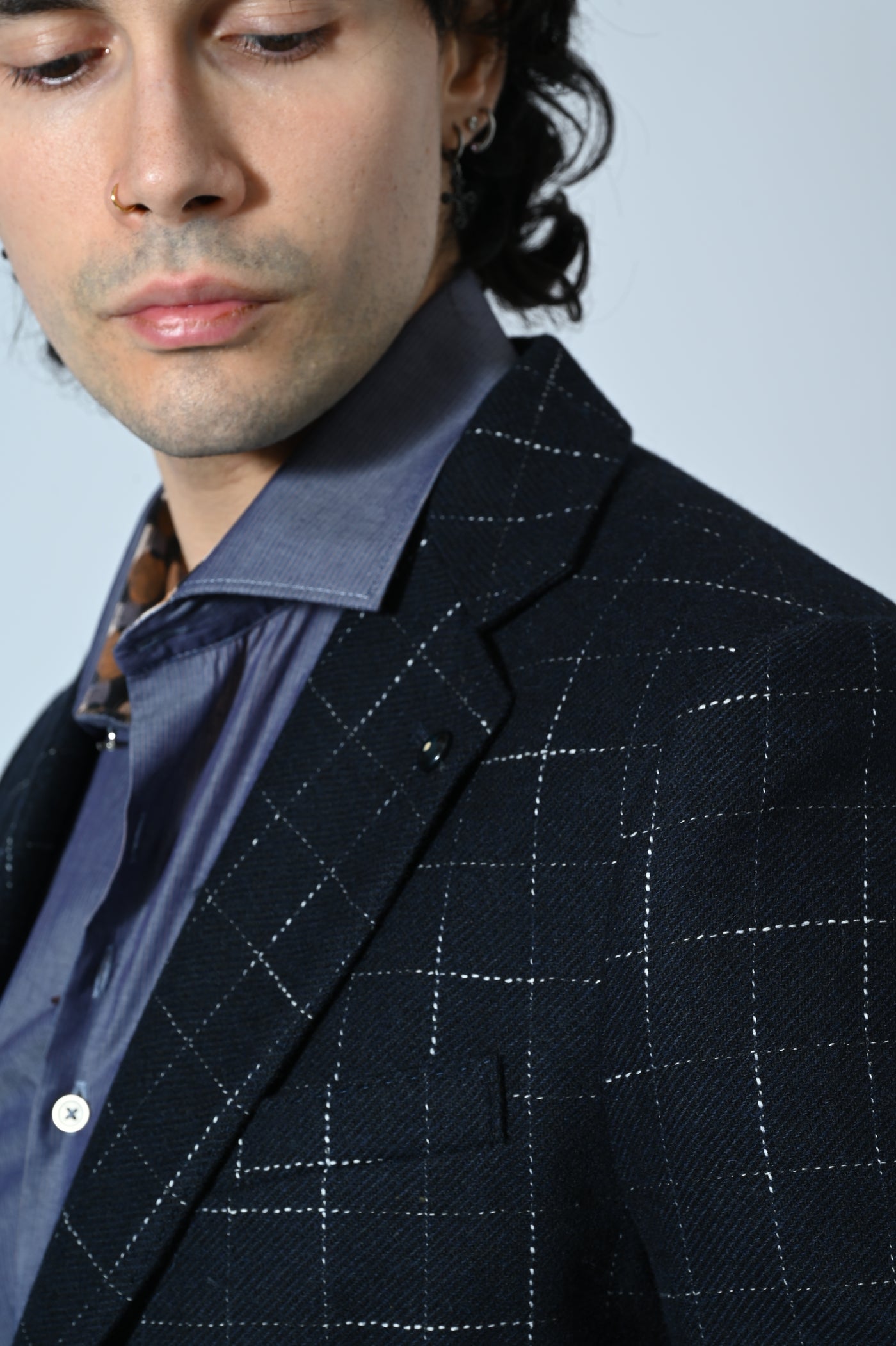 BLAZER CHECK MANO LANA