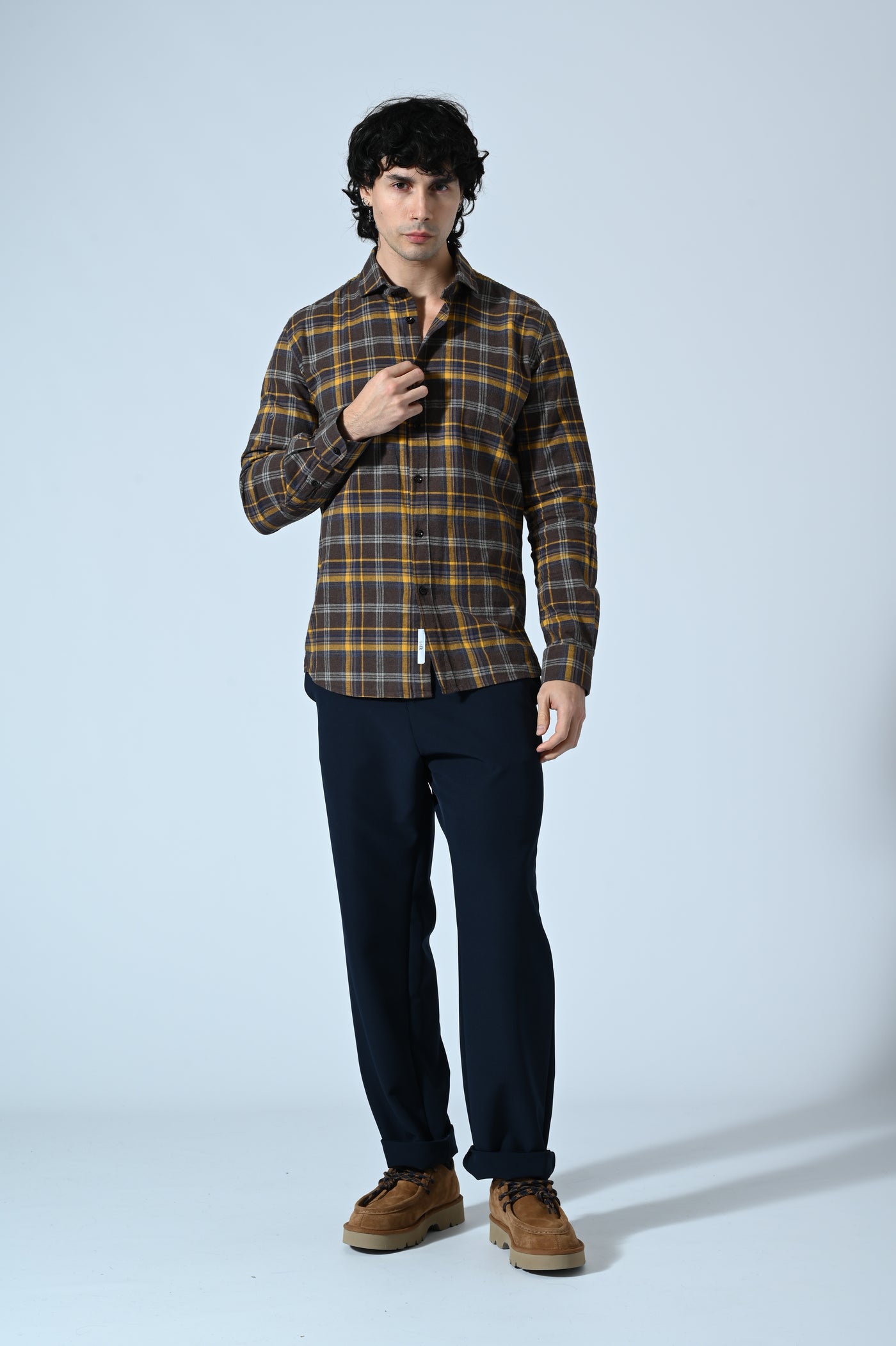 CAMICIA CHECK IN FLANELLA