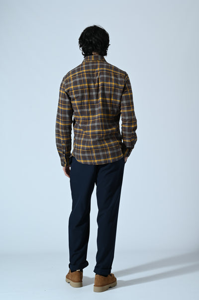 CAMICIA CHECK IN FLANELLA