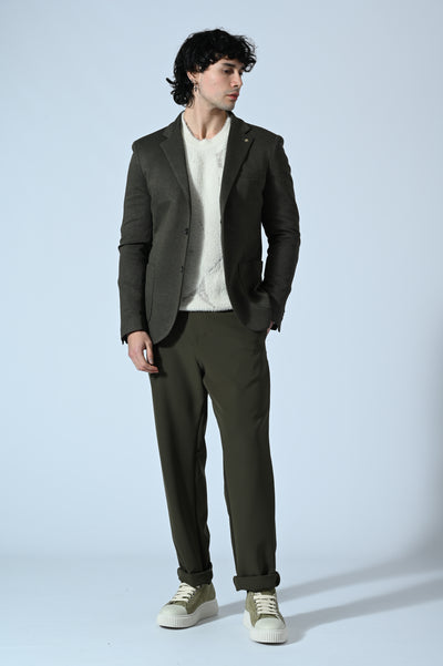 PANTALONE CHINO IN TESSUTO TECNICO