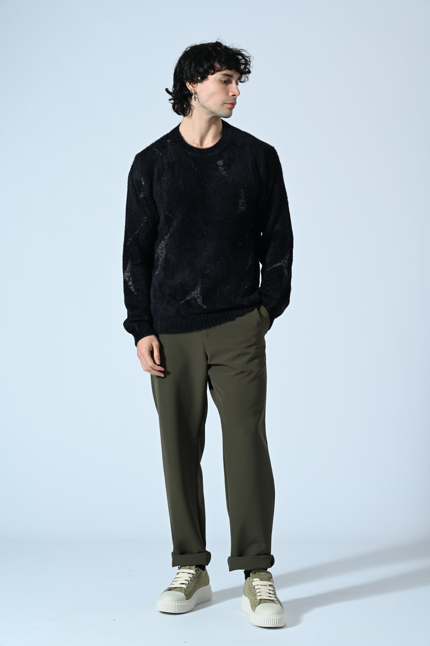 MAGLIA GIROCOLLO TEDDY