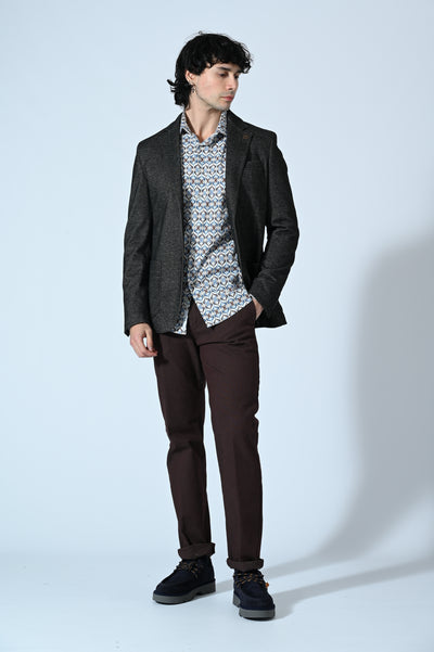 BLAZER JERSEY DIAGONALE