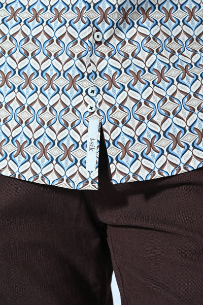 CAMICIA COTONE IN FANTASIA