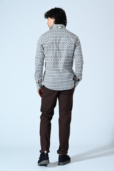 CAMICIA COTONE IN FANTASIA