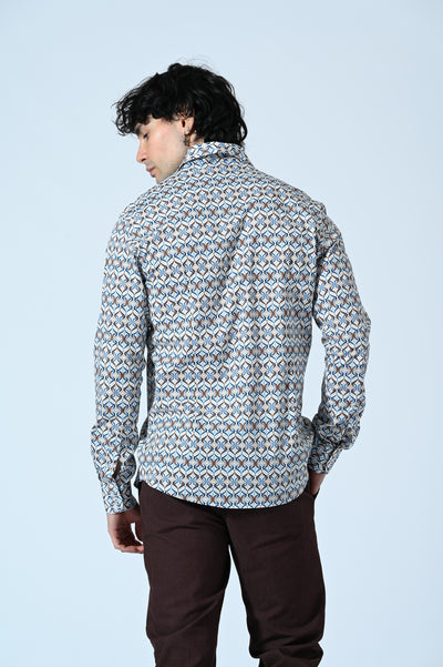 CAMICIA COTONE IN FANTASIA