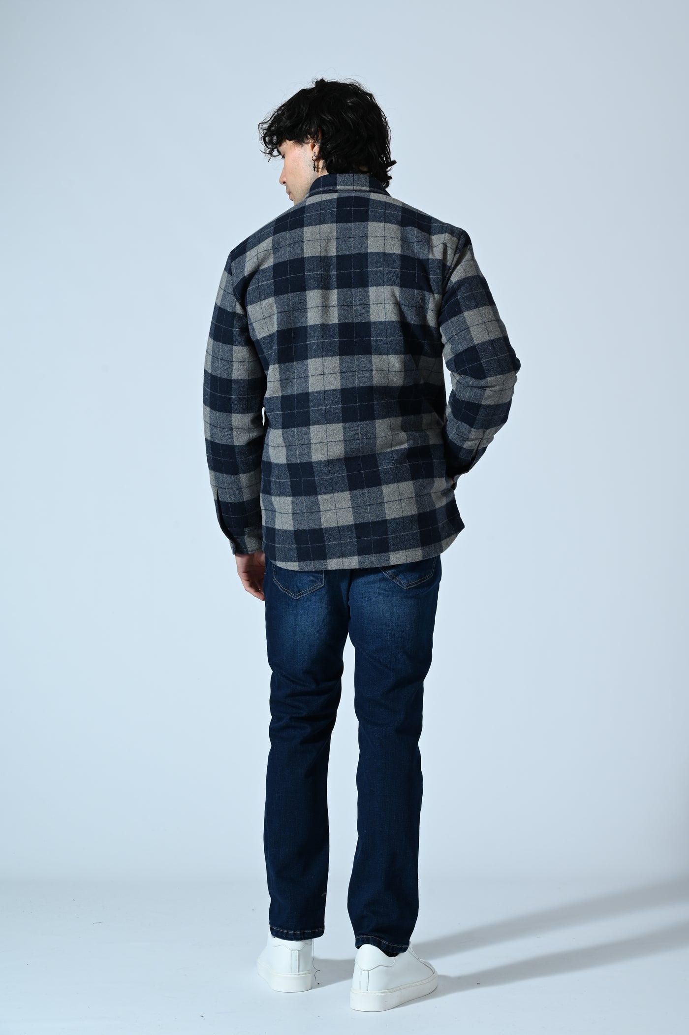 OVERSHIRT TRAPUNTATA CHECK