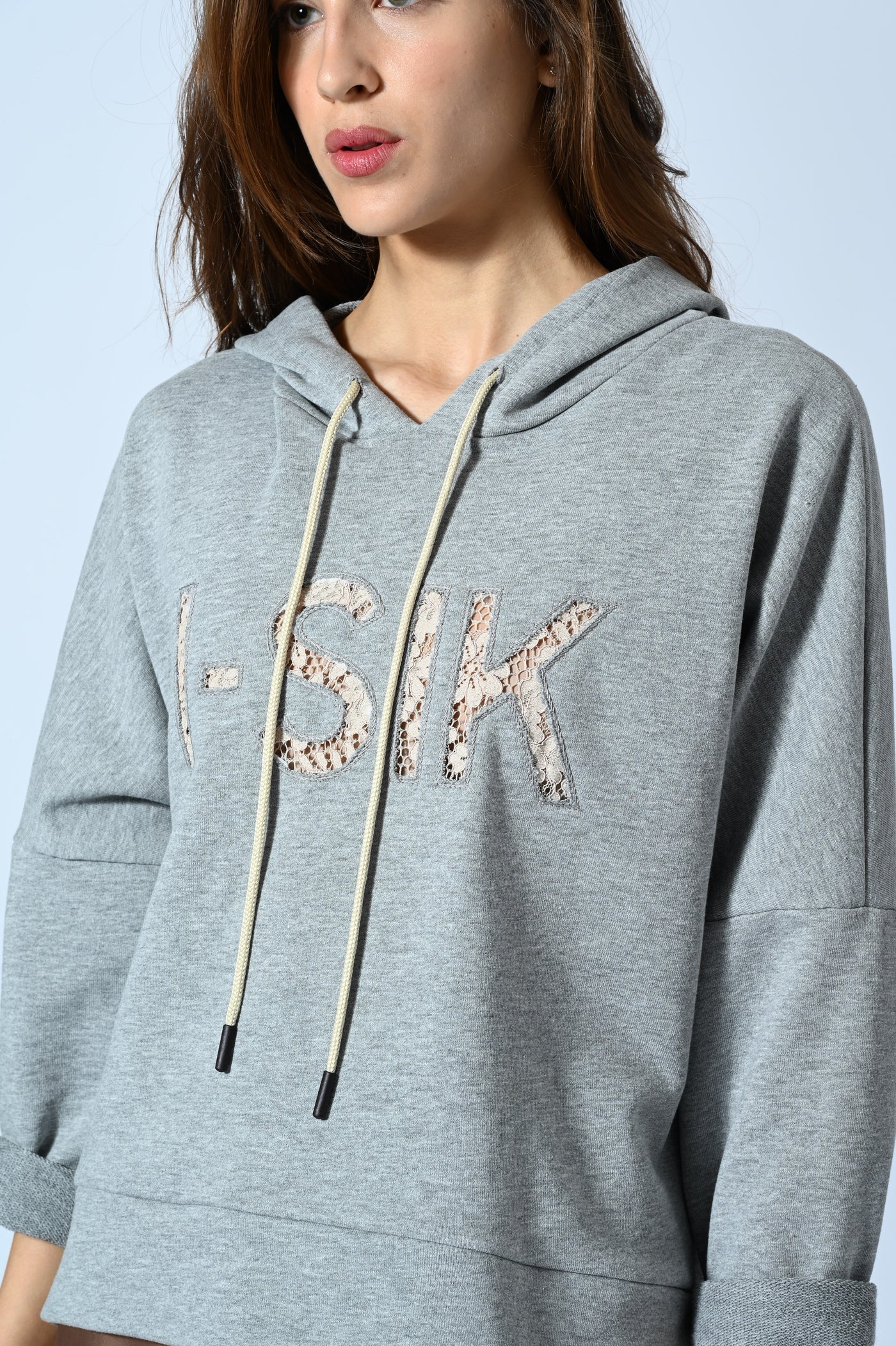 FELPA HOODIE LOGO PIZZO