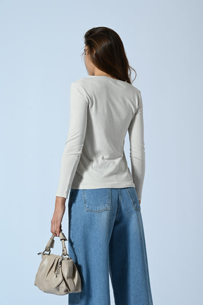 DENIM SUPER CROPPED