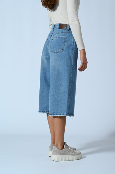 DENIM SUPER CROPPED