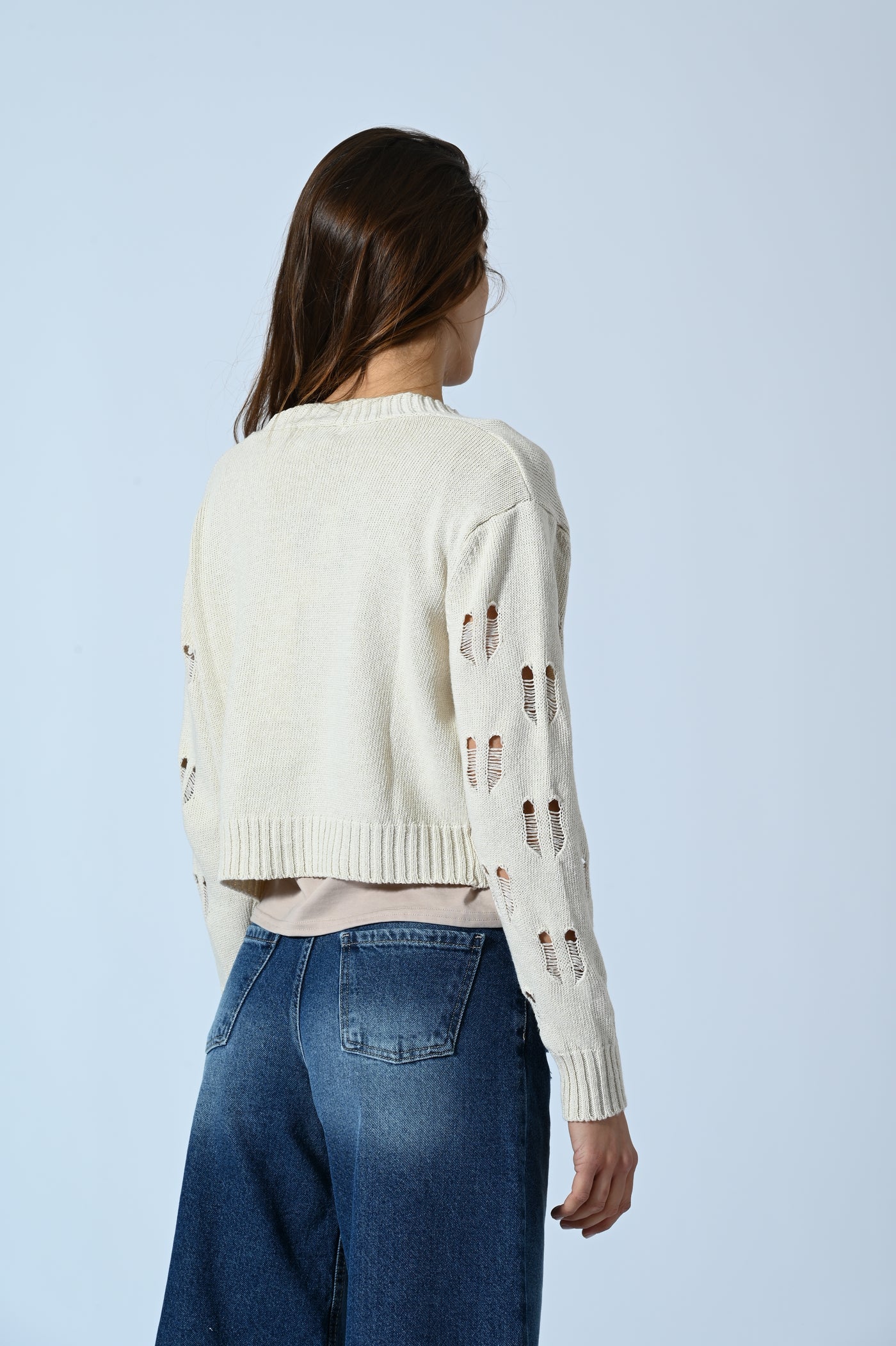 CARDIGAN CROP TRAF.