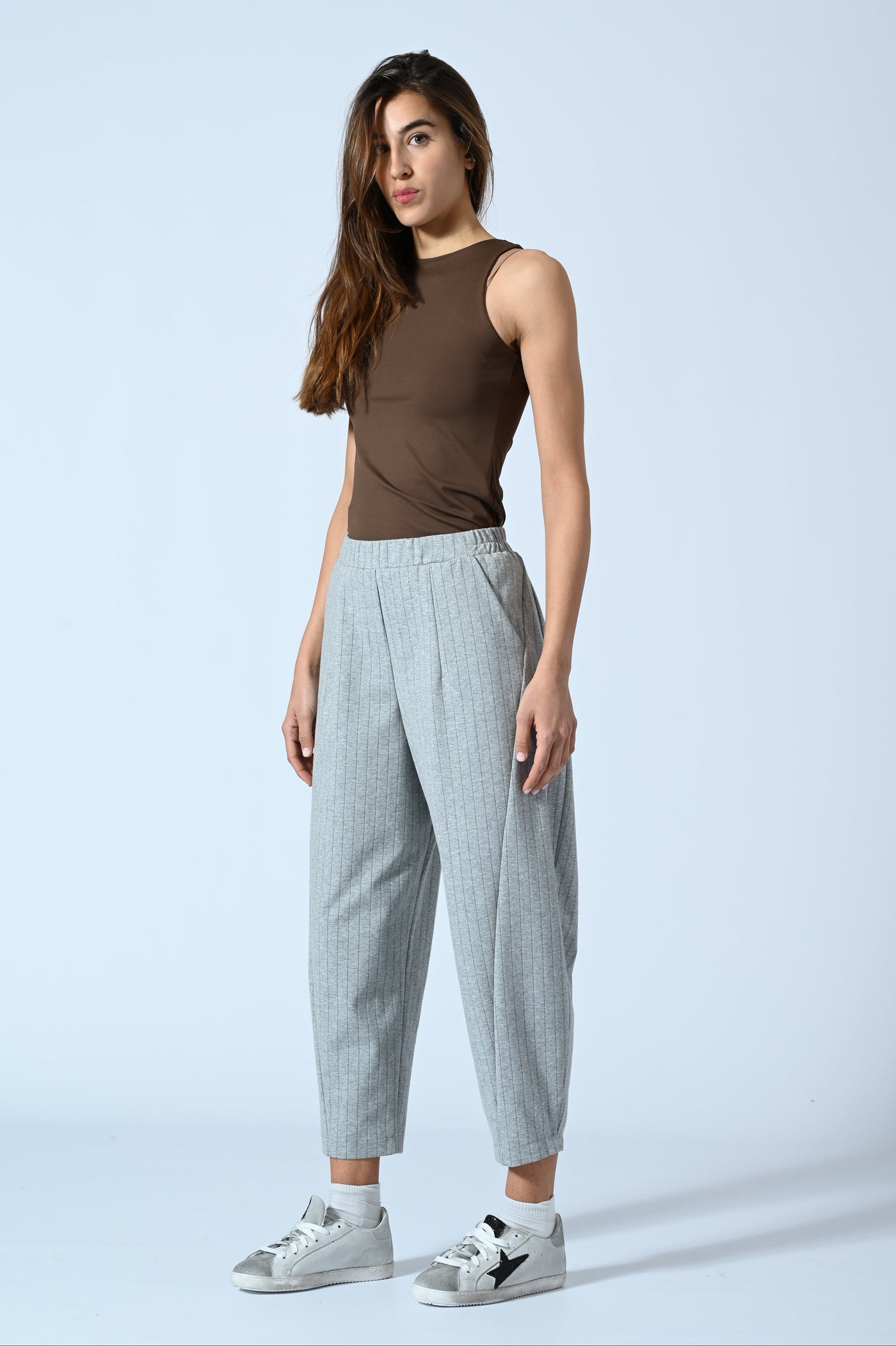 PANT BOY-FIT P. MILANO GESSATO
