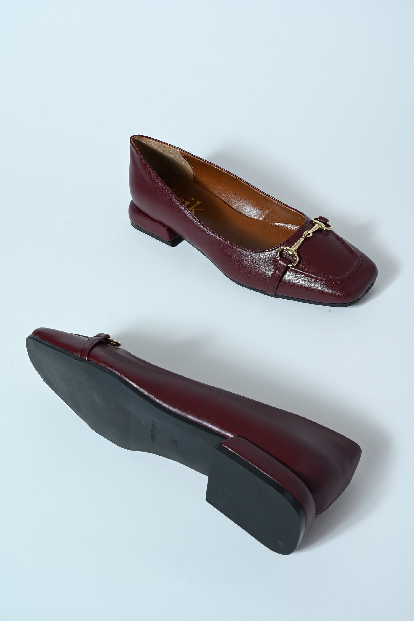 MOCASSINO NAPPA MORSETTO