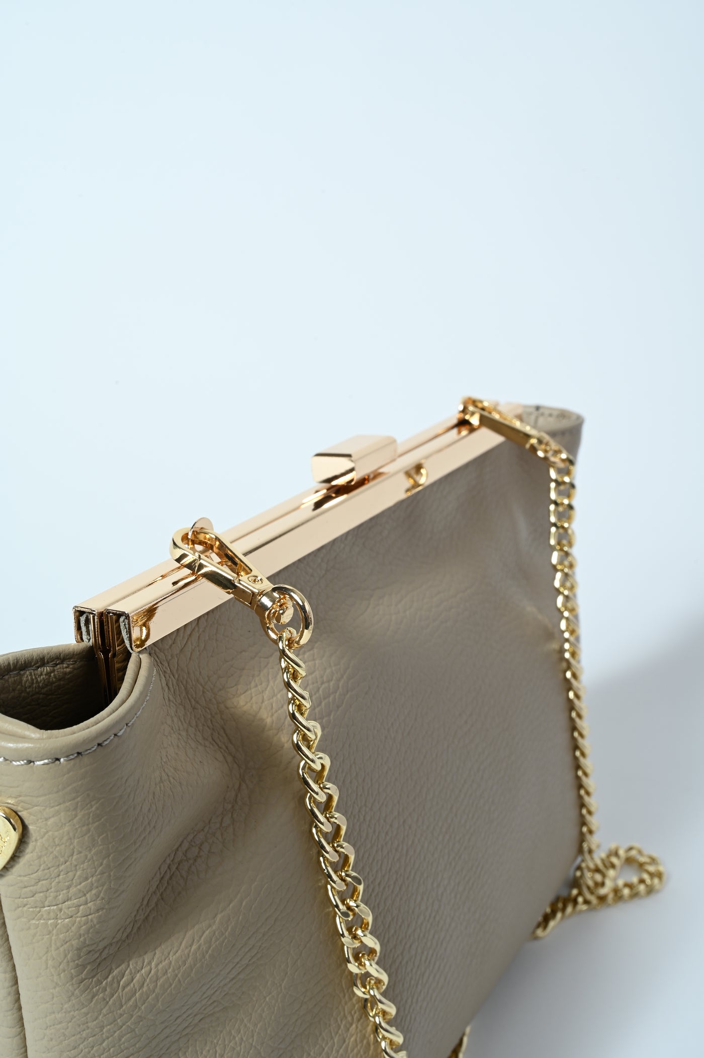 POCHETTE CLUTCH VERA PELLE