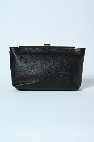 POCHETTE CLUTCH VERA PELLE