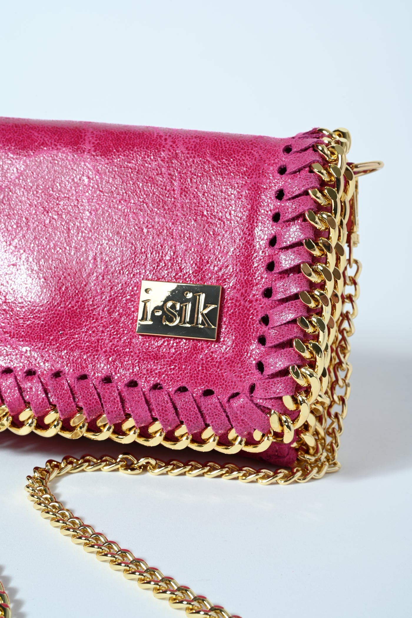 POCHETTE CATENA PELLE VINTAGE