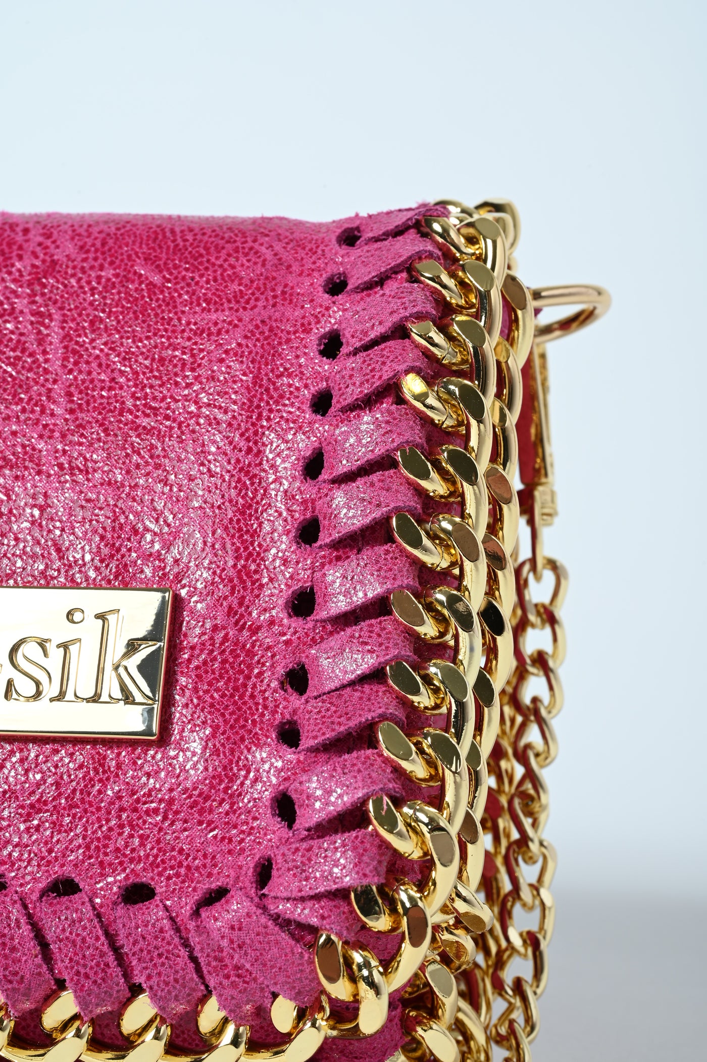 POCHETTE CATENA PELLE VINTAGE