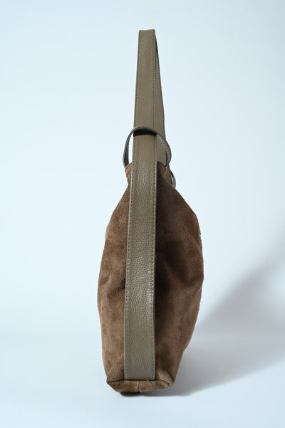 ZAINO/BAG VERA PELLE CAMOSCIO/NAPPA