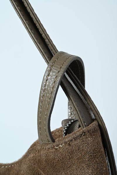 ZAINO/BAG VERA PELLE CAMOSCIO/NAPPA