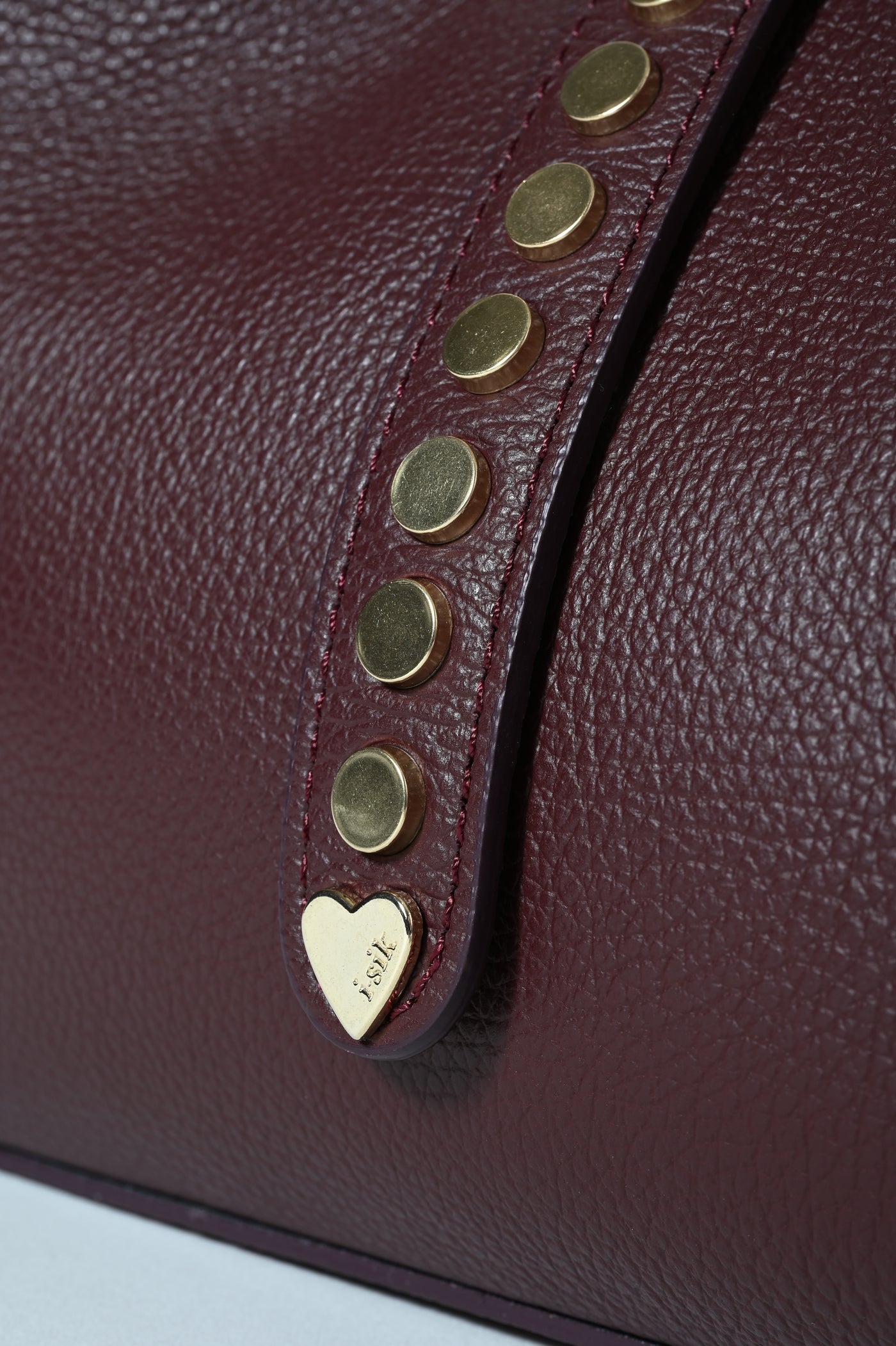 BORSA VERA PELLE BORCHIETTE