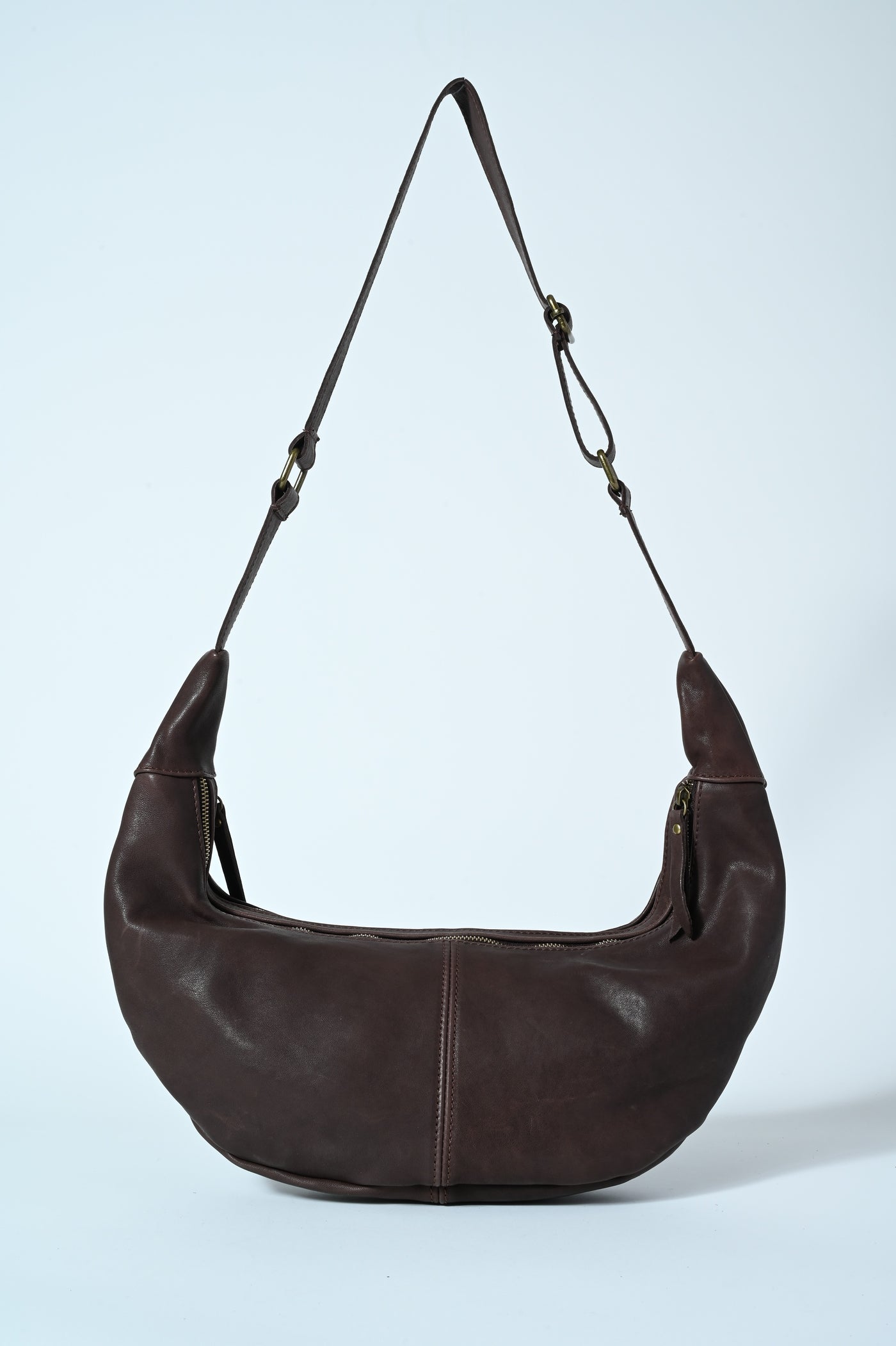 HOBO BAG VERA PELLE MONTONE VINTAGE