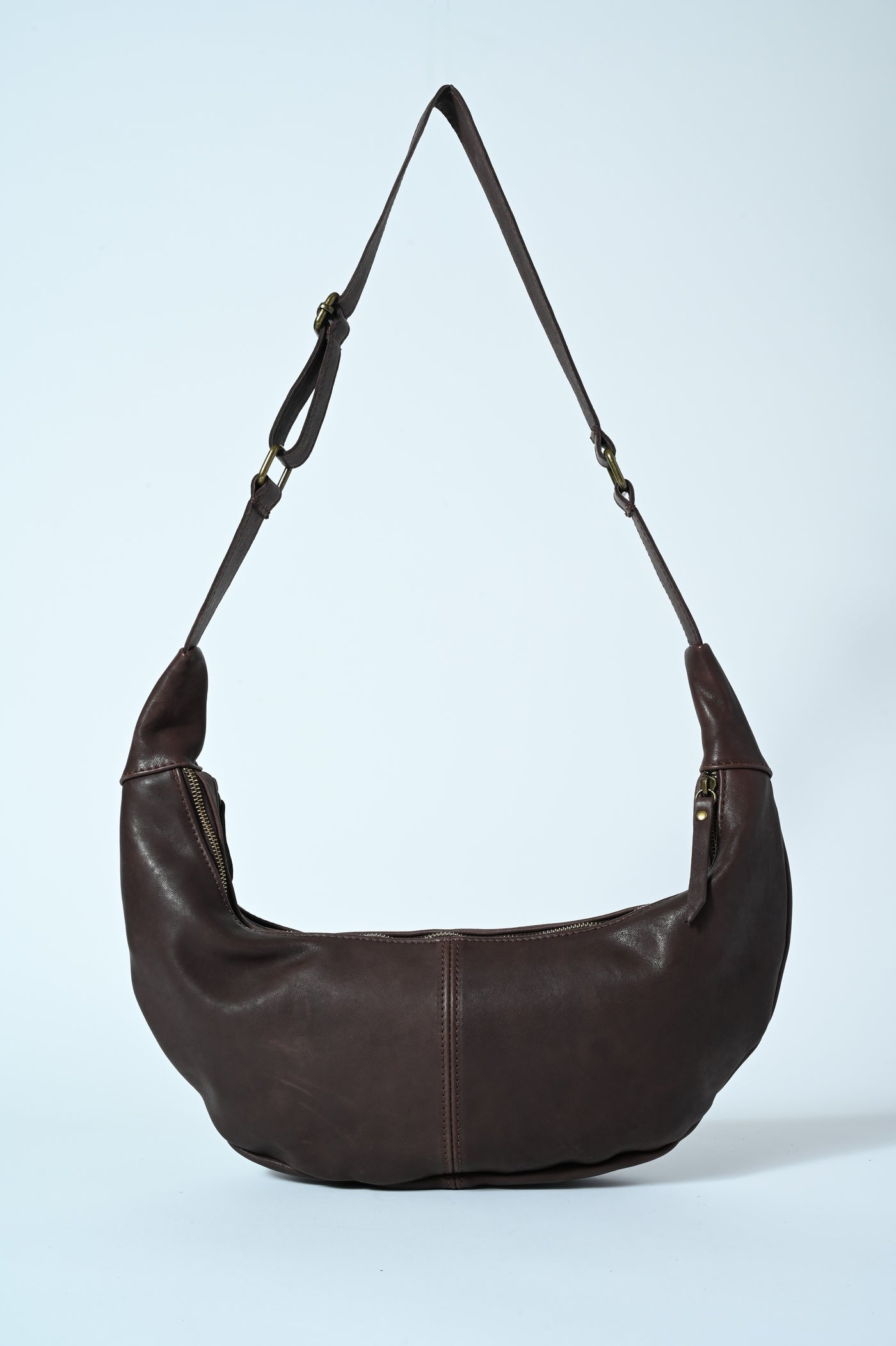 HOBO BAG VERA PELLE MONTONE VINTAGE