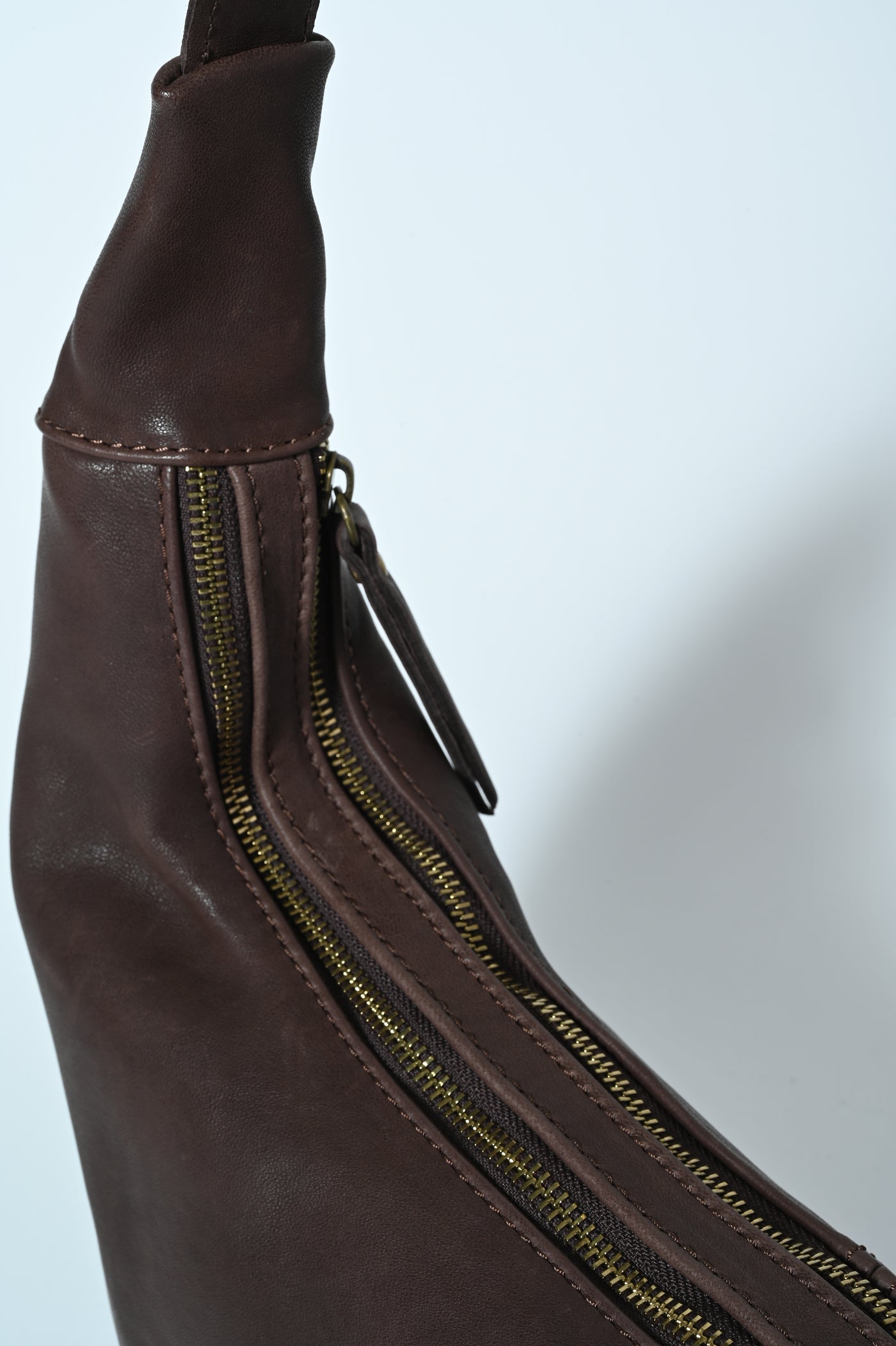 HOBO BAG VERA PELLE MONTONE VINTAGE