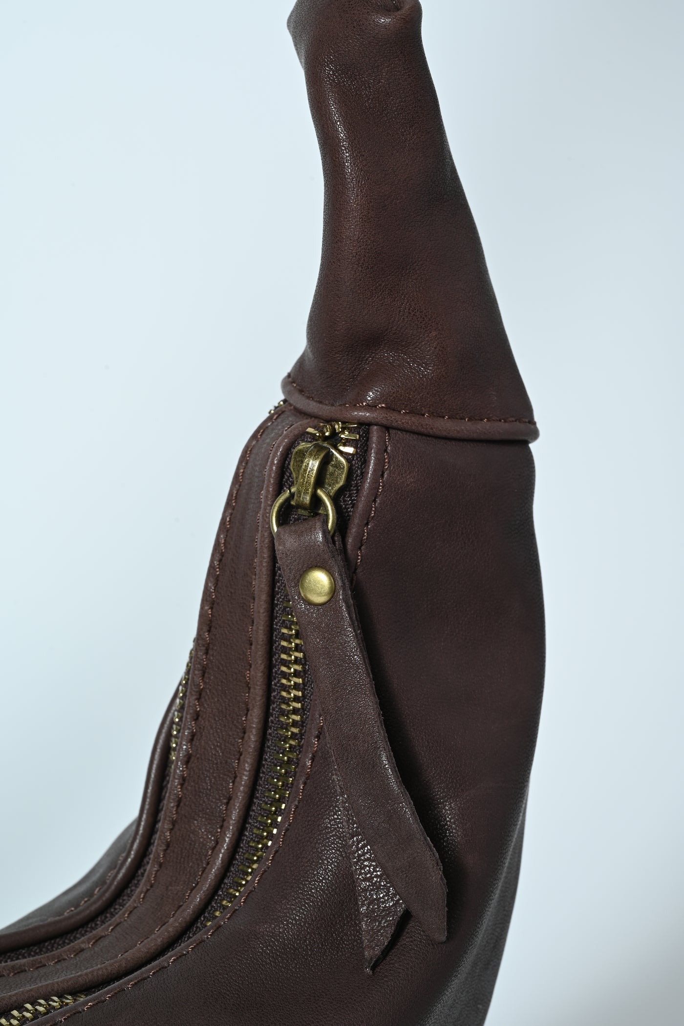 HOBO BAG VERA PELLE MONTONE VINTAGE