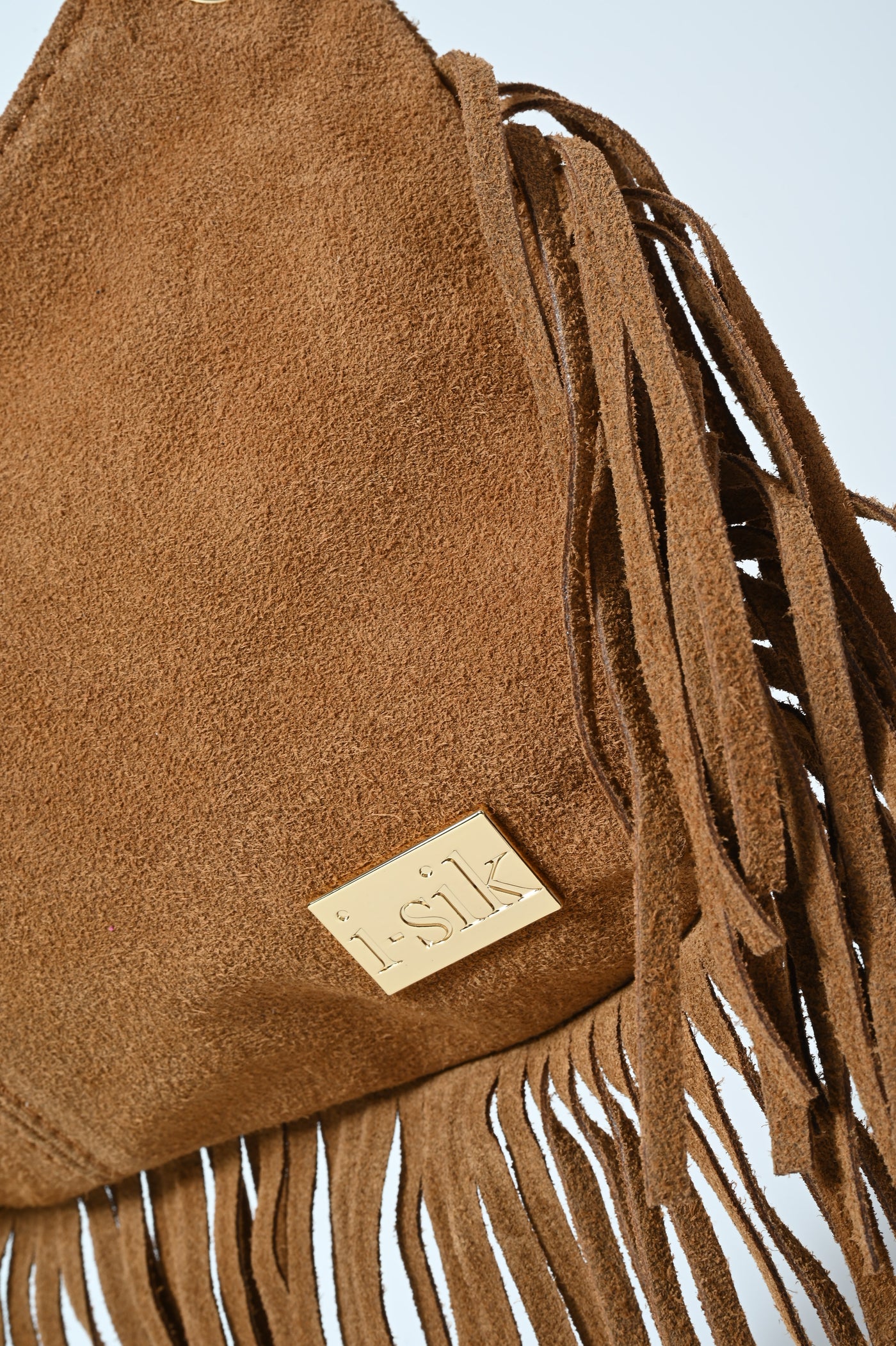 BORSETTA VERA PELLE CAM FRANGE