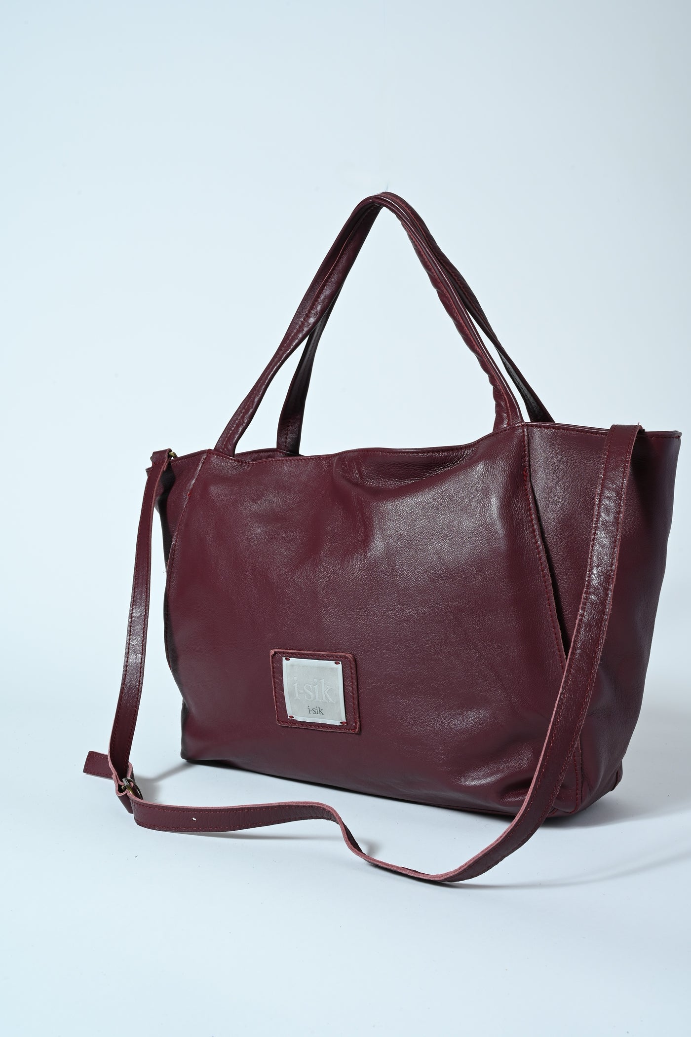 BORSA SHOPPER VERA PELLE MONTONE