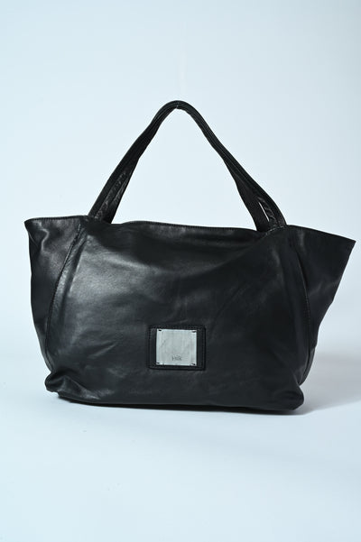 BORSA SHOPPER VERA PELLE MONTONE
