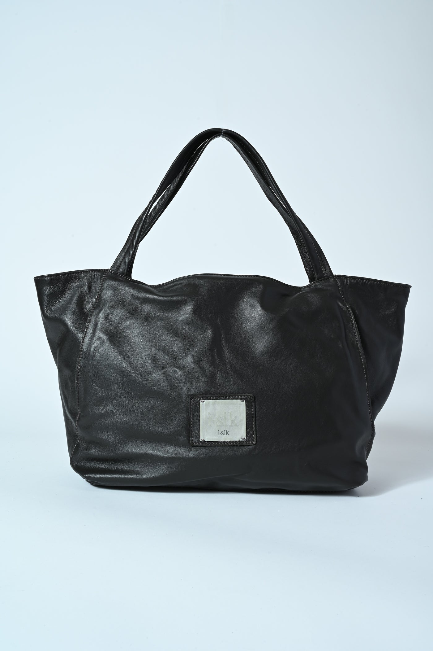 BORSA SHOPPER VERA PELLE MONTONE