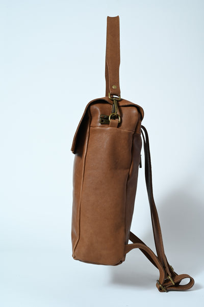 ZAINO VERA PELLE MONTONE VINTAGE