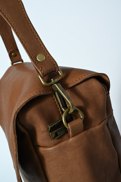 ZAINO VERA PELLE MONTONE VINTAGE