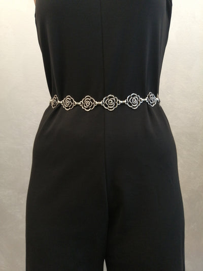 CINTURA METALLIC FIORE