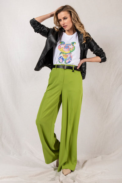 PANT PALAZZO TECNICO CINT.