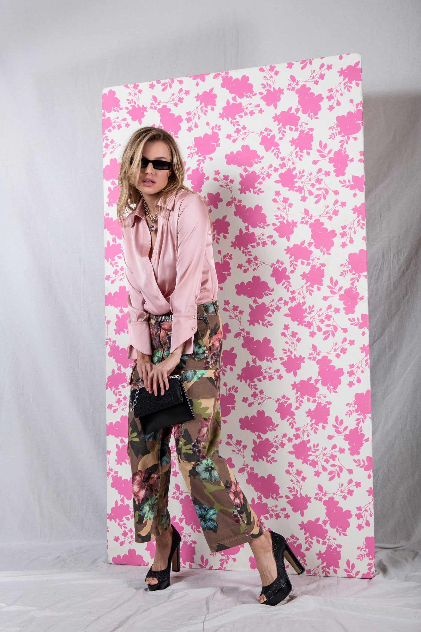 PANT. CARGO CAMO-FLOWER